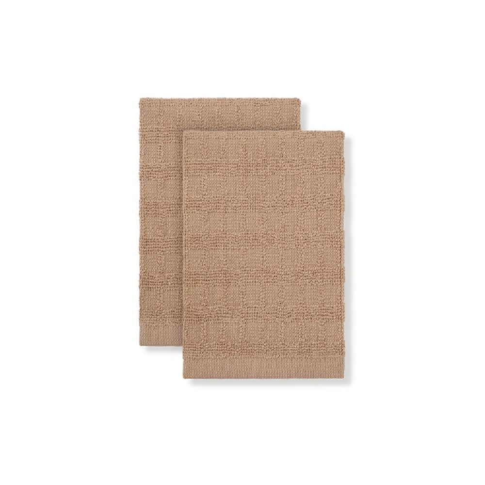 Classic Terry Dish Cloth, 12x13, 0.93lbs/dz, Solid Taupe